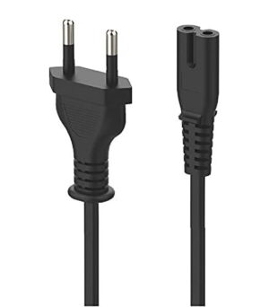 Champion 2-pin Universal Replacement AC Power Cord Cable Wire for LED TV, Printer, Play Station, Laptop PC Notebook Computer, Tape Recorder, Camera