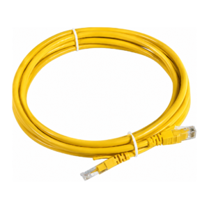 CAT 6 RJ45 Ethernet Cable  High-Speed Gigabit LAN Cable, Network Cable, Internet Cable-Yellow